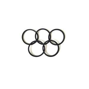 5개/몫 고무 밴드 CD DVD 플레이어 사각형 벨트 직경 18mm 25mm