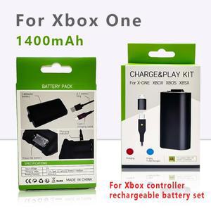 Xbox 시리즈 X/SXbox One용 1400mAh 충전식 리튬 이온 배터리 컨트롤러충전식 팩 및 케이블