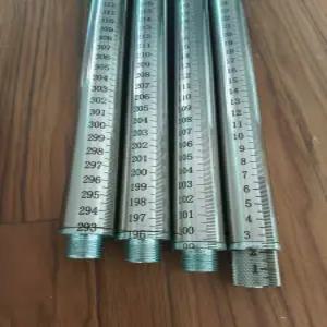 측량 막대자 원통형 25mm 토목측정 파이프 직경 눈금자 일반탑자 오일 스틱