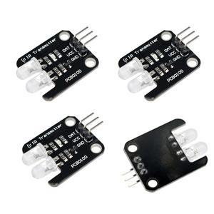 아두이노 전자 빌딩 블록용 적외선 송신기 모듈 PCB0100 2 채널 IR
