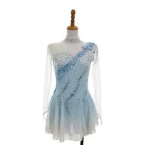 맞춤 피겨드레스 스케이팅 대회복 코스튬 의상 경기용 아이스 댄스 의류