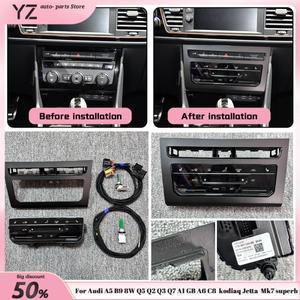 호환상품 좌석 레온 5F 용 LHD 2 존 터치 스크린 에어컨 MQB  17G 907 044