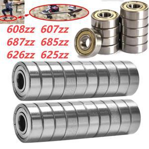 50PCS 소형 베어링 687zz 626zz 스케이트 보드 스쿠터 3D 프린터 용 깊은 홈