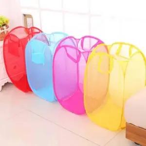 (옵션 색상랜덤)세탁 빨래바구니 장난감수납 강아지장난감정리함