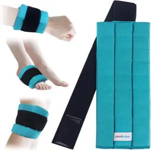 부상을 위한 콤큐브 스팩 타박상 및 근육통 를 재사용 가능한 2시간 지속 콜드 랩 발목 손목 팔꿈치 등의