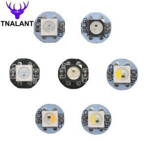 10-200pcs WS2812B RGB LED 칩 IC SK6812 내장 5050 SMD 검정/흰색 PCB DC5V