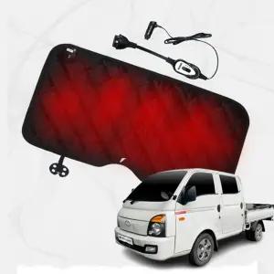 포터2 더블캡 열선시트 자동차 온열매트 조수석 전기방석겨울 겨울용 차량용 화물차