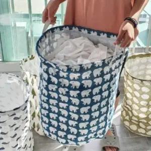 ( )장난감정리함 북극곰 아기장난감정리함 인형정리함 장난감수납함