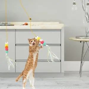 고양이 장난감 낚시대 예쁜 줄 장난감 구름 불가사리