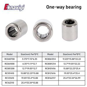 1PCS Unidirectional Needle Roller Bearing Inch Size RC040708 RC101410 Press Clutch