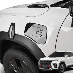 [하프클럽/]충전구 몰딩 무쏘 EV 기스방지커버 튜닝 커버