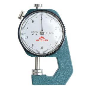 보석 가죽 보드 얇은 아이템을 위한 RUIAN 다이얼 두께 게이지 10mm 1mm 그라데이션 플랫 헤드 테스터 측정 도구 파란색