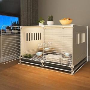 병아리집 실내 닭장 펜스 70x45x42 화이트