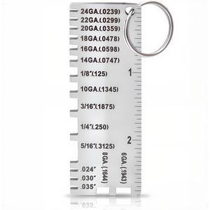와이어 금속 시트 두께 게이지 229895 용접 도금 크기 검사 도구 저렴한 스탬핑 버전 아님