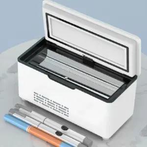 인슐린 주사기 냉장고 케이스 충전식 휴대용 여행용 보관 냉장 성장주사