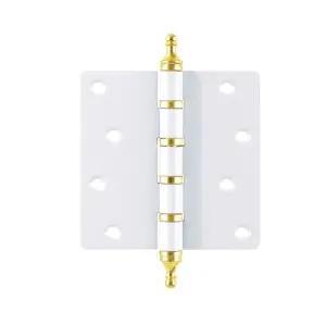 -경첩 S714 WBR 4 x x2.7T (통(3EA)) 가구부속품 문고정 경첩 도어 가구 장식 인테리어 자재