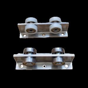 내하중 지붕 장착 베어링 100KG를 갖춘 푸시-풀 문용 스테인레스 스틸 C30 채광창 슬라이딩 풀리