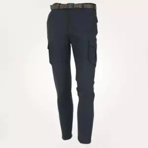 [옷자락]남성 스포티 건빵 찍찍이 포켓 일자 등산 바지