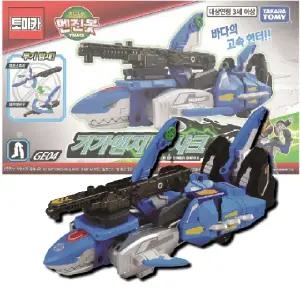 ( )토미카 파워카 엔진봇 기가엔지너 샤크 바다의 고속 헌터 자동차 장난감