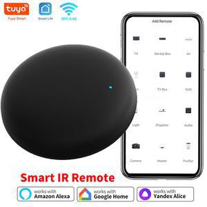와이파이 공유기 Tuya WiFi 스마트 IR 리모컨 에어컨 TV용 홈 적외선 범용 알렉사 구글