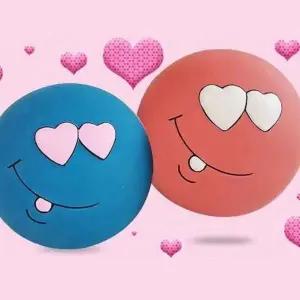 ( )강아지 장난감 애견 공놀이 라텍스 스위티볼 소 10개 노즈워크