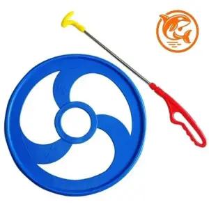 전통 스타일 민속 굴렁쇠 장난감 균형 체험 스포츠 놀이 액티비티