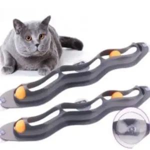 (색상 윈도우볼 BL07644)윈도우볼 고양이 장난감 트랙 창 빨판 공 애완동물 개