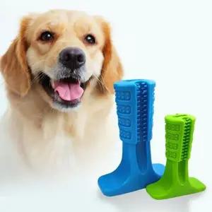 (옵션 강아지 셀프칫솔 초소형(그린))강아지칫솔 애견 셀프 칫솔 스케일링 장난감