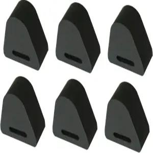 6PCS 45679 16633065 테일게이트 래치 범퍼 스톱 쉐보레 실버라도 시에라 GMC 우측 또는 좌측 쿠션 호환