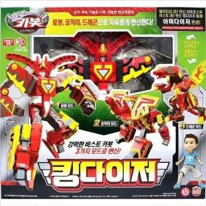 ( )헬로 카봇 킹다이저 캐릭터 어린이 만화 로봇 장나감 장난감 핼로카봇