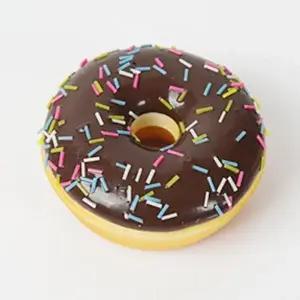 ( )모형 도넛 베이커리 장식 도너츠 초코 스퀴시 장난감 말랑 촉감 소품 데코용