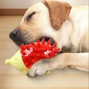 (타입 색상랜덤)고슴도치 놀이 강아지 장난감 애견용품 소리나는 고양이 강아지장난