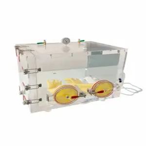 글러브 박스 진공챔버 밀폐형 투명 아크릴 실험장비 연구용 음압시설