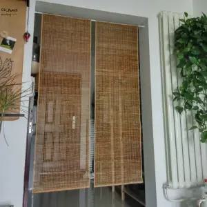 모시조개 블라인드 대나무 장식 도어 가림막 창문 커튼 가리개 우드 천연 소재