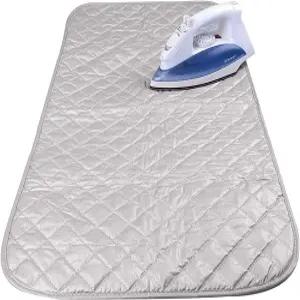 테이블 상판용 센비테이트 다림질 매트 마그네틱 담요 세탁 패드 휴대용 보드 커버 세탁기 건조기용 접이식