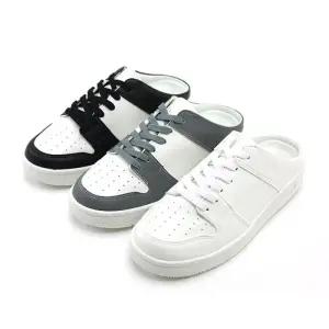 [마이시크]H싱크슬리퍼 남성 스니커즈 뮬 슬리퍼 3cm