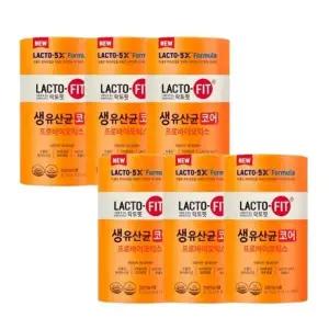 종근당건강 락토핏 코어 생유산균 60포, 6개