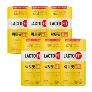 종근당건강 락토핏 골드 50포, 6개