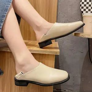 [베리슈]2가지 연출 블로퍼 처럼 접어신는 로퍼 블로퍼 단화