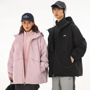 [아이에스이랩]가을 겨울 투웨이 후드 플리스집업 2장1세트 I4JK094Q