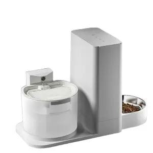 자동급식기 강아지 정수기 밥그릇 사료통 스마트 연동