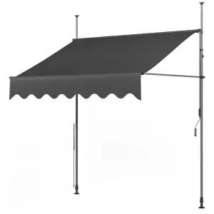 접이식어닝 무타공 캐노피 차양 비막이 개폐식 비가림막 매장 야외 수동