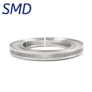 304 스테인리스 스틸 밴드 수제 아메리칸 후프 클램프 와이드 파이프 홀드 디스크 스트랩