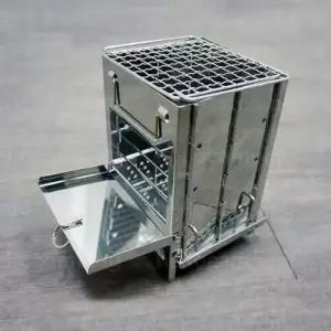 [티오]티오 불멍화로대 소형 캠핑 미니화로 접이식 우드스토브