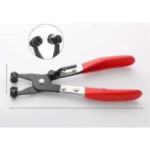 튜브 번들 후프 호스 클램프 플라이어 자동차 수도관 제거 수리 도구 플랫 밴드 링 타입 (손잡이 포함) 1개