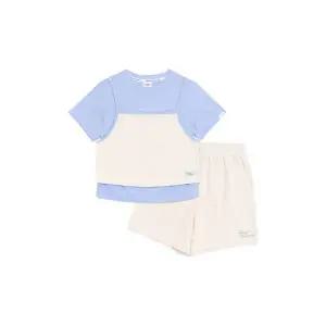 내셔널지오그래픽 키즈 K262GPB910 여아 레이어드 3PCS SET ICE BLUE 993546