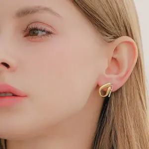 [제이로렌]제이로렌 14K 큐빅바 드롭 금귀걸이 G0264