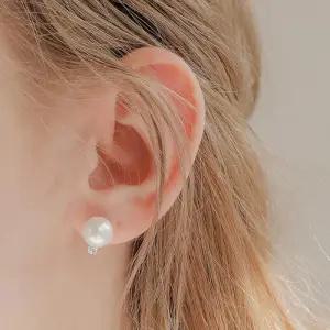 [제이로렌]제이로렌 14k 진주 큐빅 골드 귀걸이 G0223