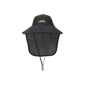 내셔널지오그래픽 키즈 K262KHA120 와이드 플랩캡 BLACK 993514