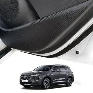 [하프클럽/]싼타페TM 카본 도어커버 스크래치방지몰딩